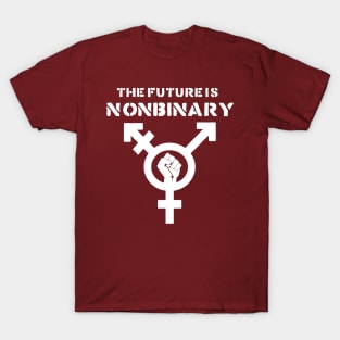 The Future is Nonbinary (White) T-Shirt